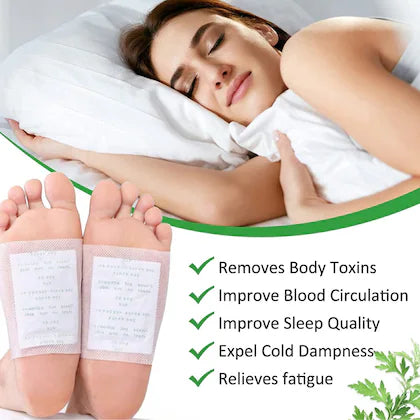 Herbal Detox Foot Pads for Restful Sleep