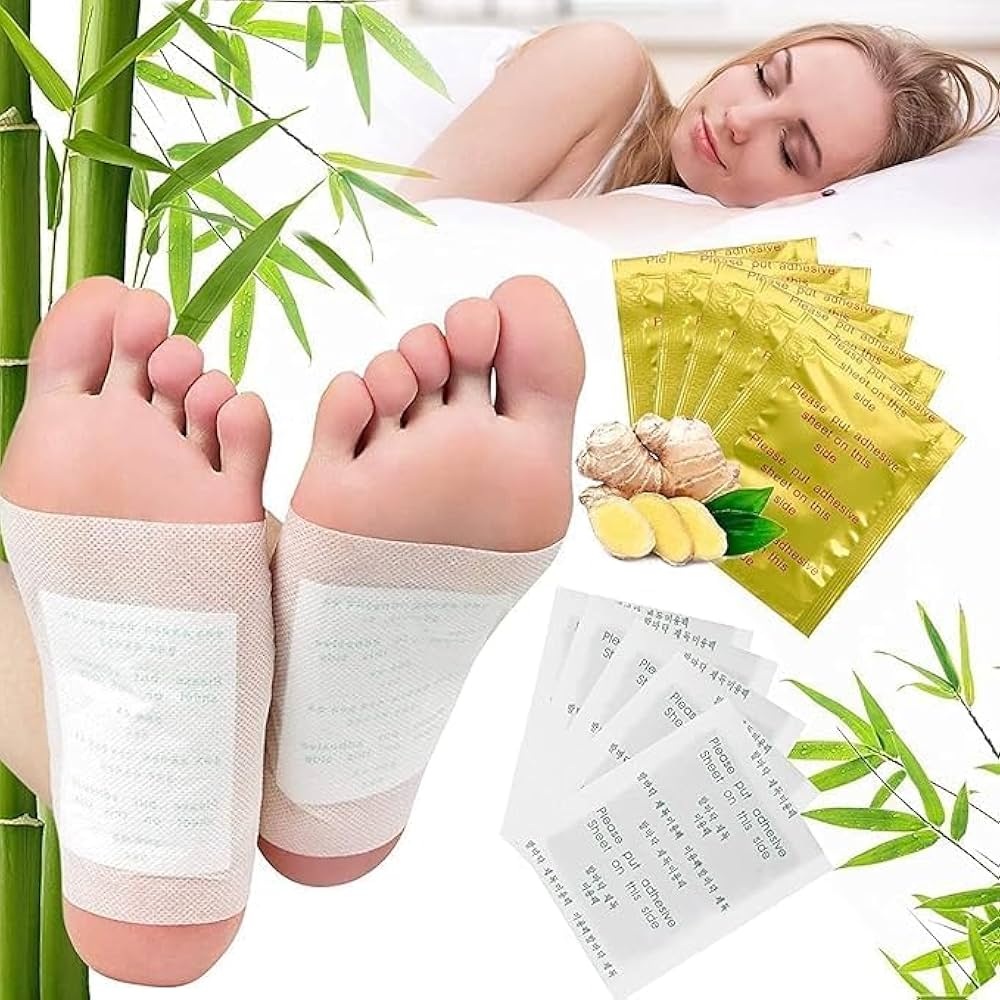 Herbal Detox Foot Pads for Restful Sleep